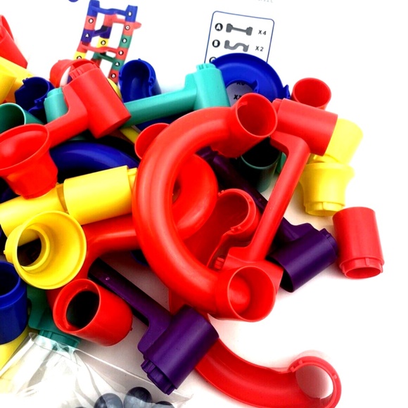 Marble Run Set 56pc Toys Children Kids Building Contruction Boys Girls Plastic - Picture 3 of 6